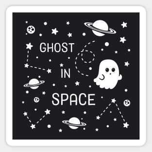 Ghost in Space Sticker